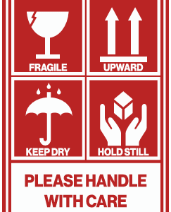 Please handle with care